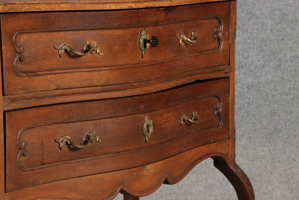 photo buy Antique Rococo Chest Of Drawers In Oak, 1800