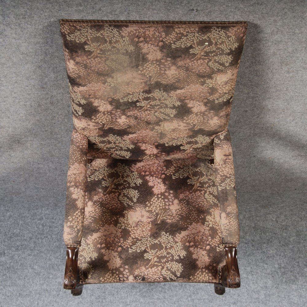 photo for sale Antique Baroque Chair With Carving, 1880