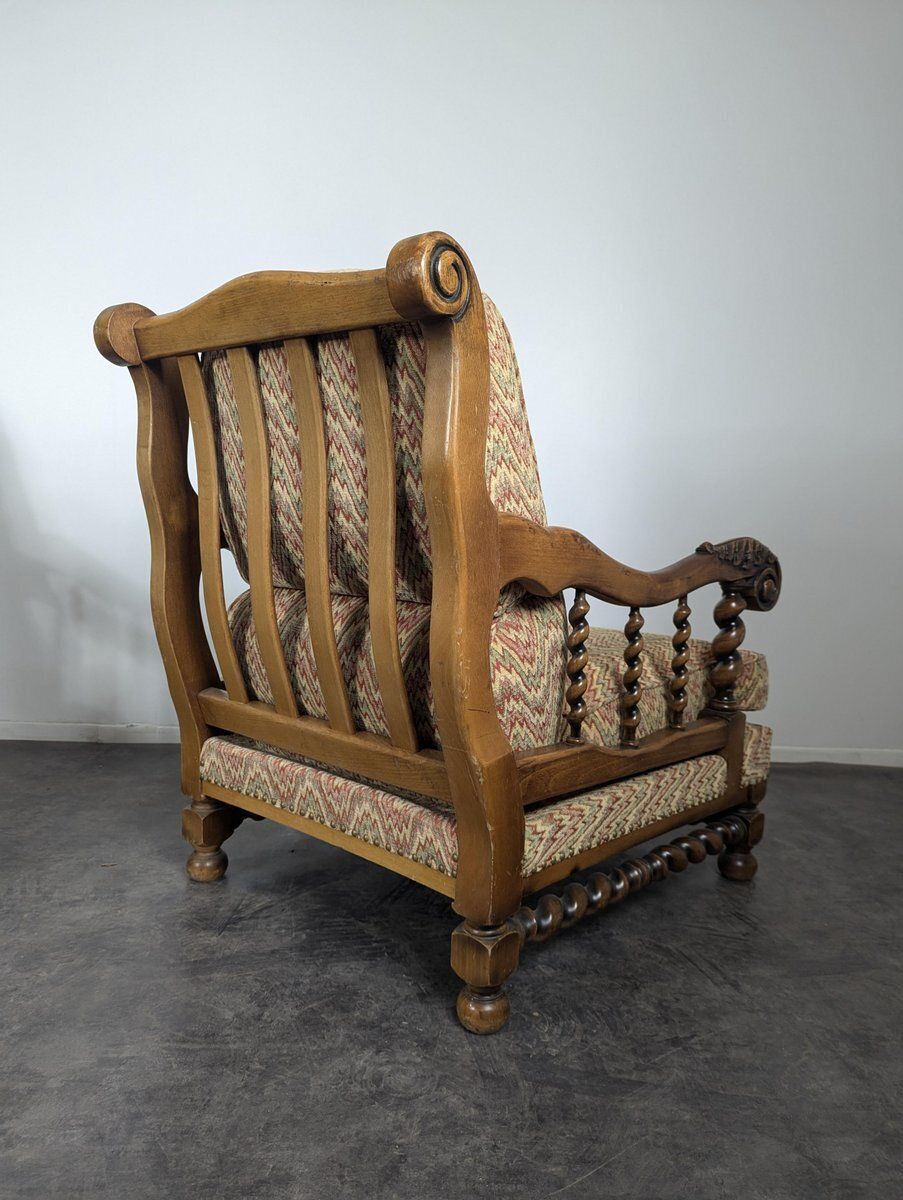 Set Of Louis XIII Style Armchairs photo for sale
