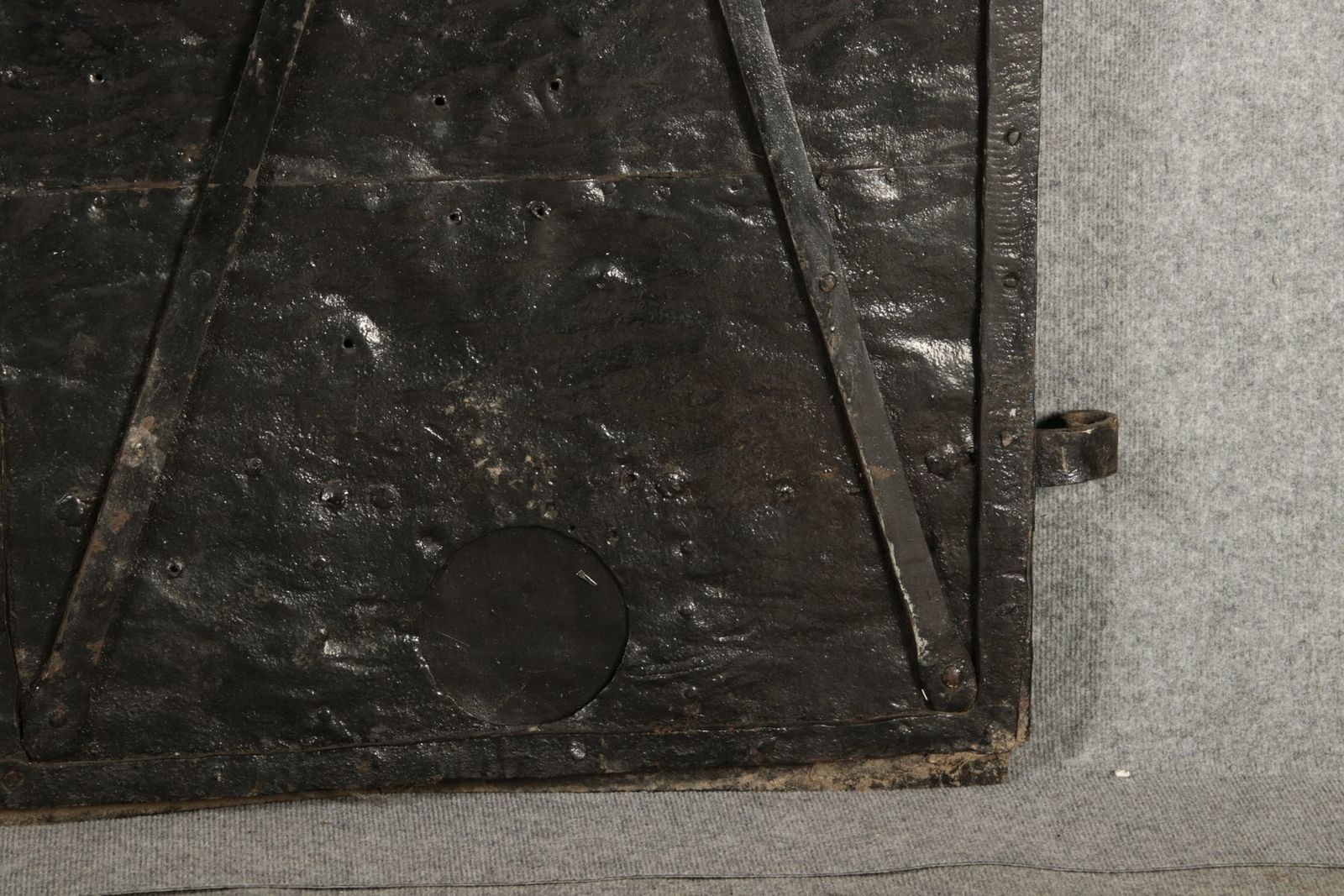 16th Century Two Leaf Iron Door, 1600s photo vinterior