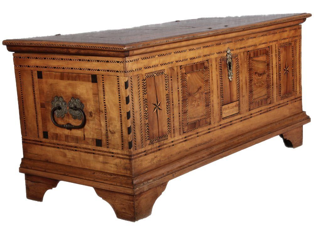 Antique Chest In Cherrywood, 1800 photo furniture