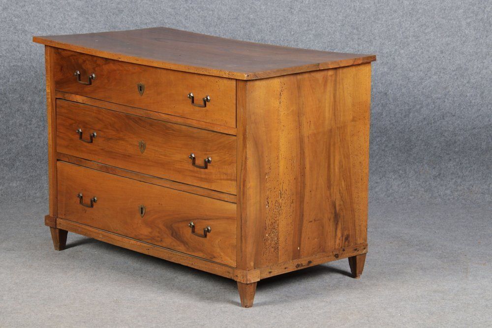 photo vintage Small 18 Century Baroque Chest Of Drawers, 1800s