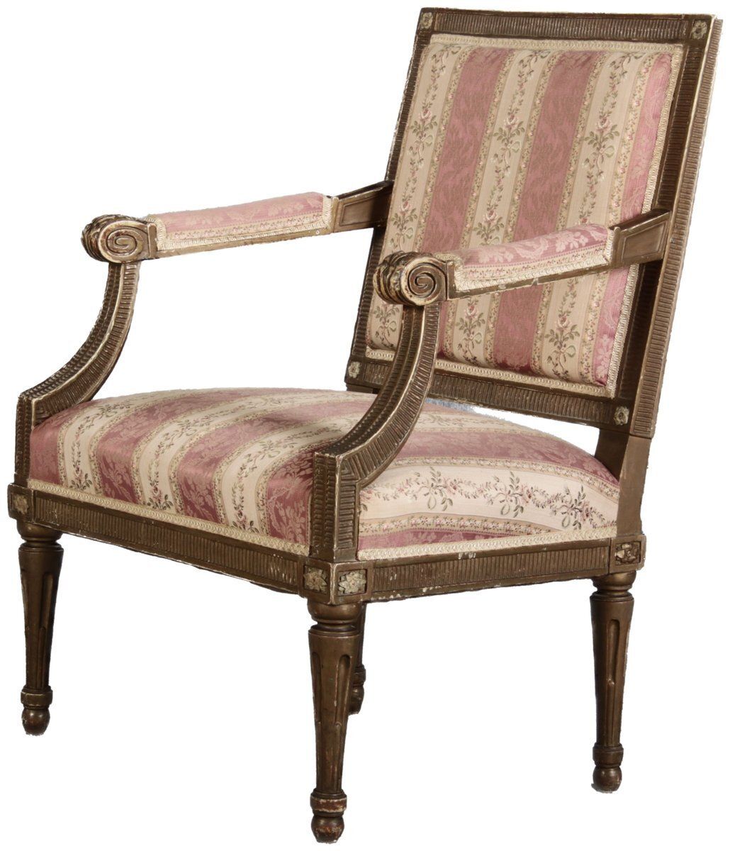 Antique Louis Seize Armchair, 1780s photo for sale