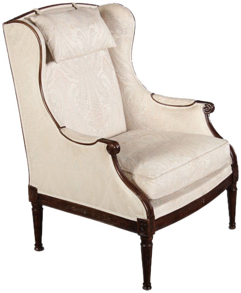 Antique Louis XVI Armchair In Walnut, 1780