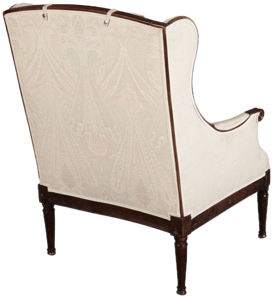 Antique Louis XVI Armchair In Walnut, 1780 photo furniture