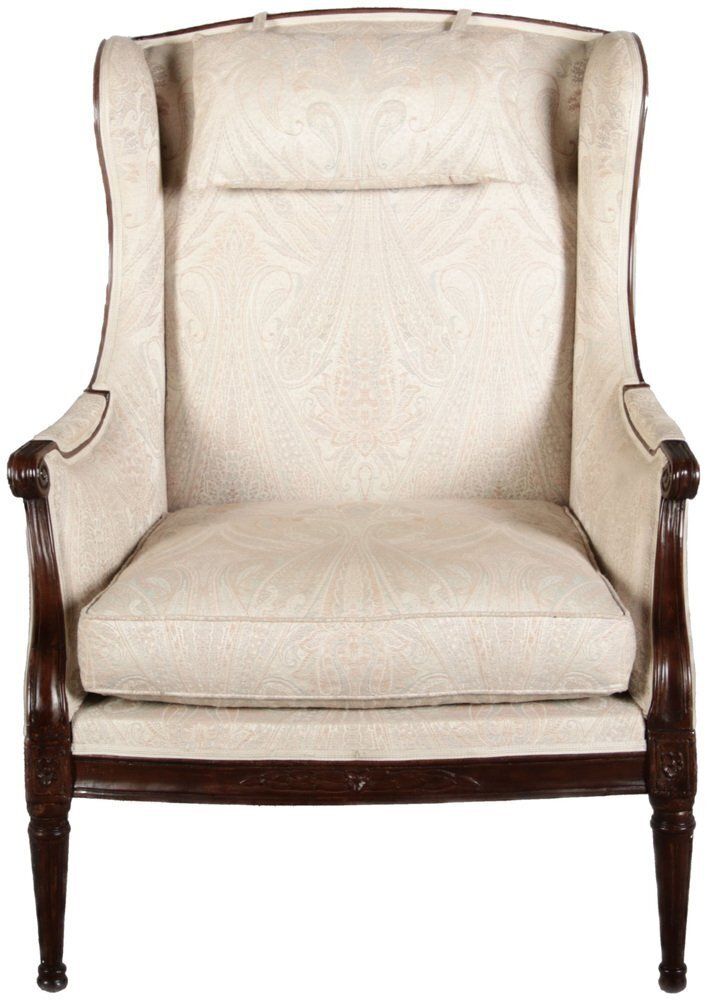 Antique Louis XVI Armchair In Walnut, 1780 photo for sale