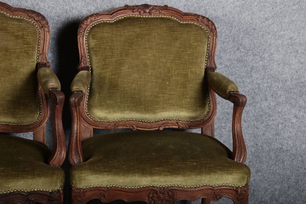 photo buy Antique French Armchair, 1860, Set Of 4