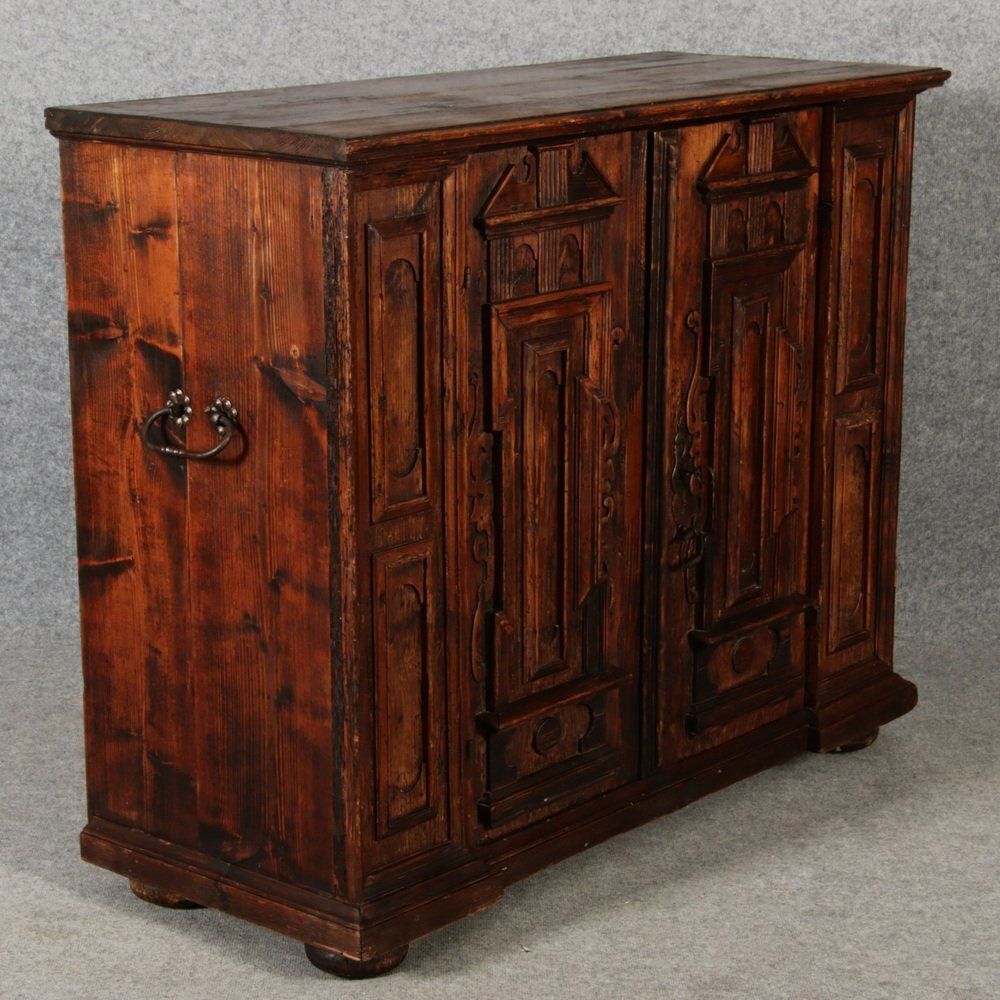 Baroque Renaissance Facades Half Cabinet, 17 Century photo for sale