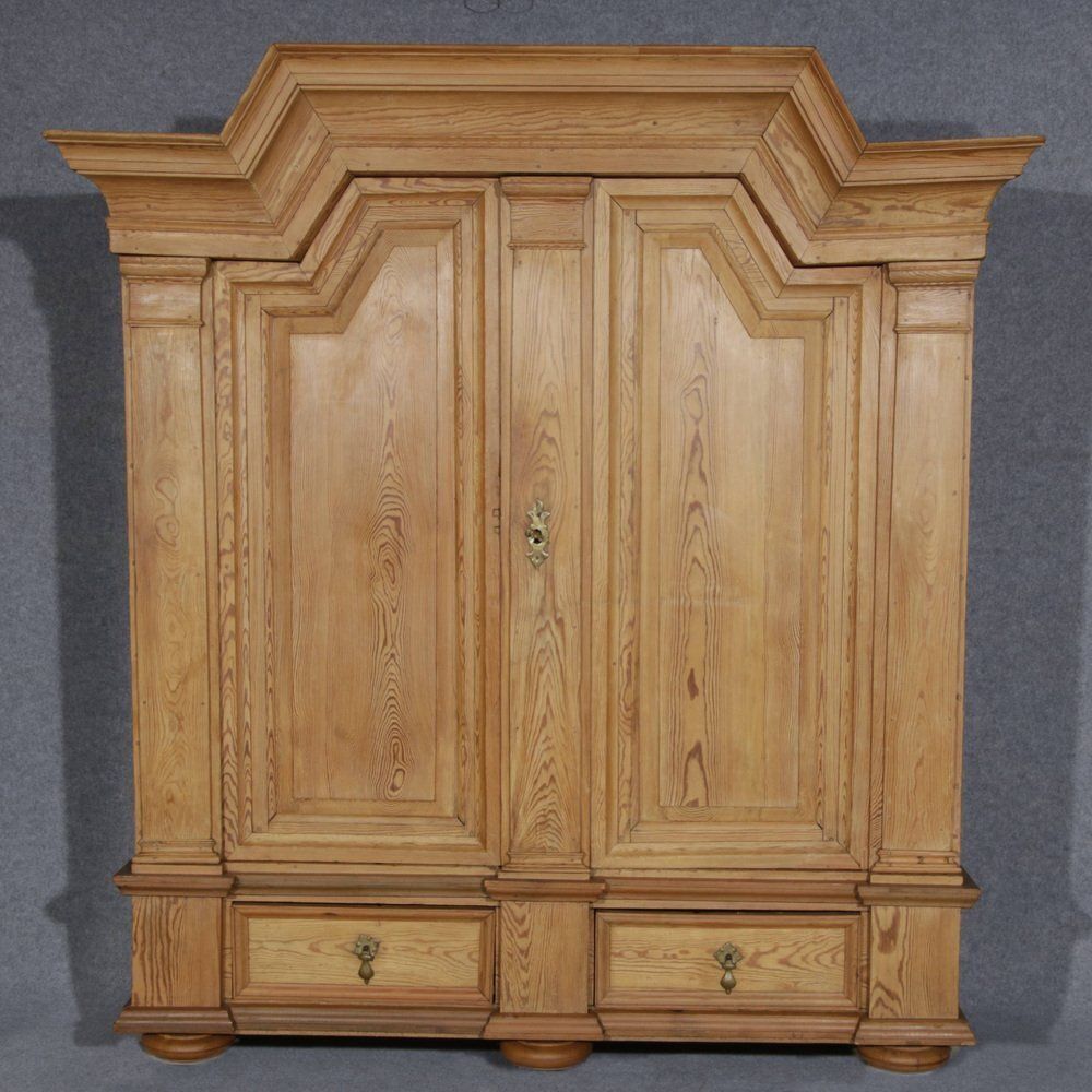 Antique Baroque Cabinet, Gdansk, 18th Century photo Furniture