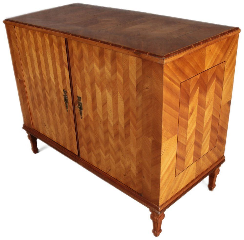 Antique Baroque Sideboard In Cherry, 1780 photo furniture