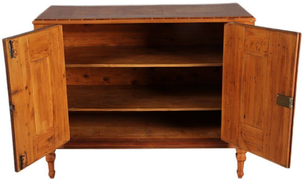 Antique Baroque Sideboard In Cherry, 1780 photo for sale