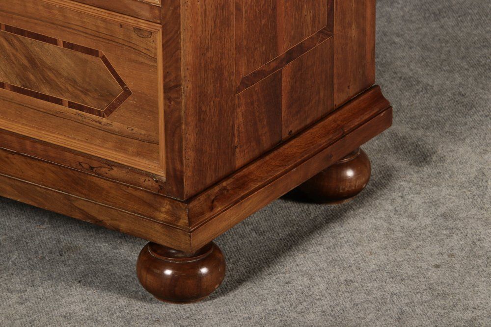 photo vinterior Antique Baroque Diaper Drawer Cabinet, Early 18th Century