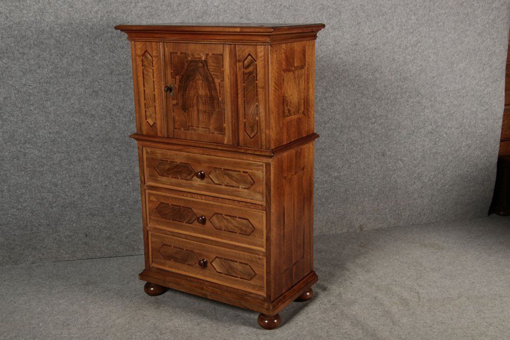 photo buy Antique Baroque Diaper Drawer Cabinet, Early 18th Century