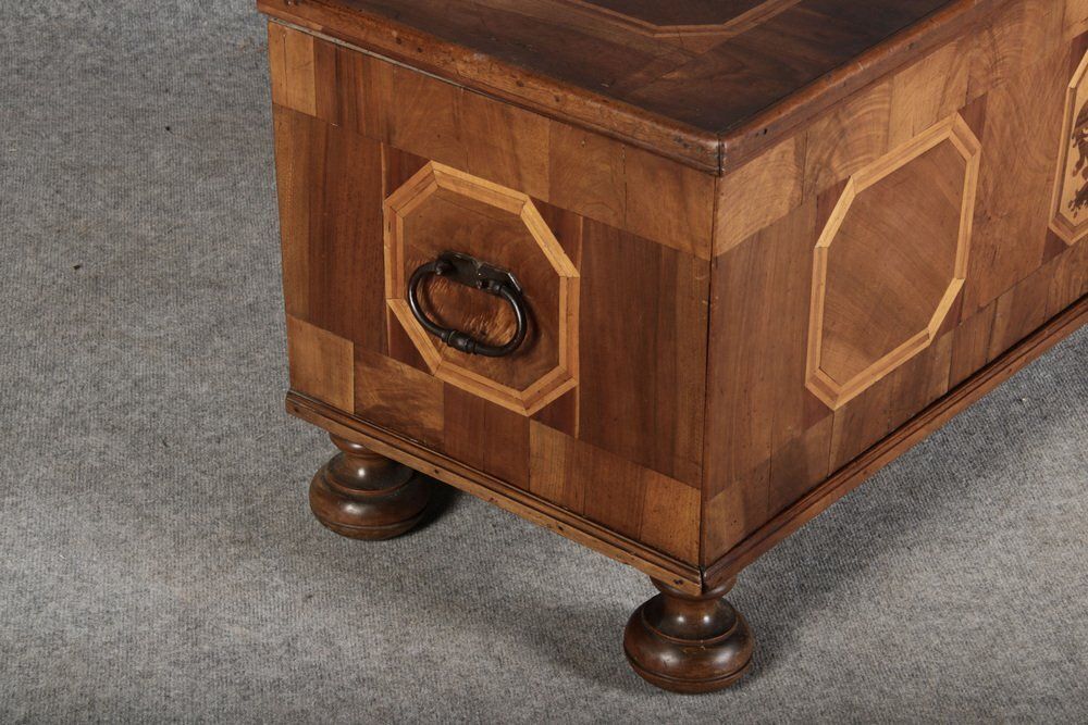 Antqiue Baroque Chest In Walnut, 1750 photo buy