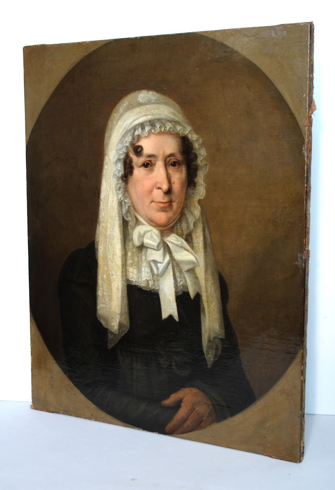Empire Portrait Portrait Of An Elegant Lady Unsigned Circa 1800/1820 photo 1495.0