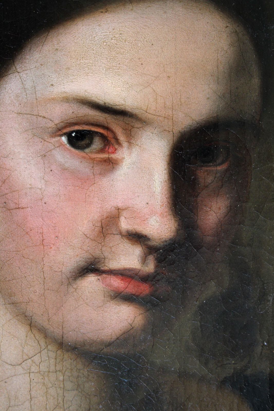 photo vinterior Gorgeous Portrait Of A Young Beautiful Lady With Pearl Necklace Around 1800