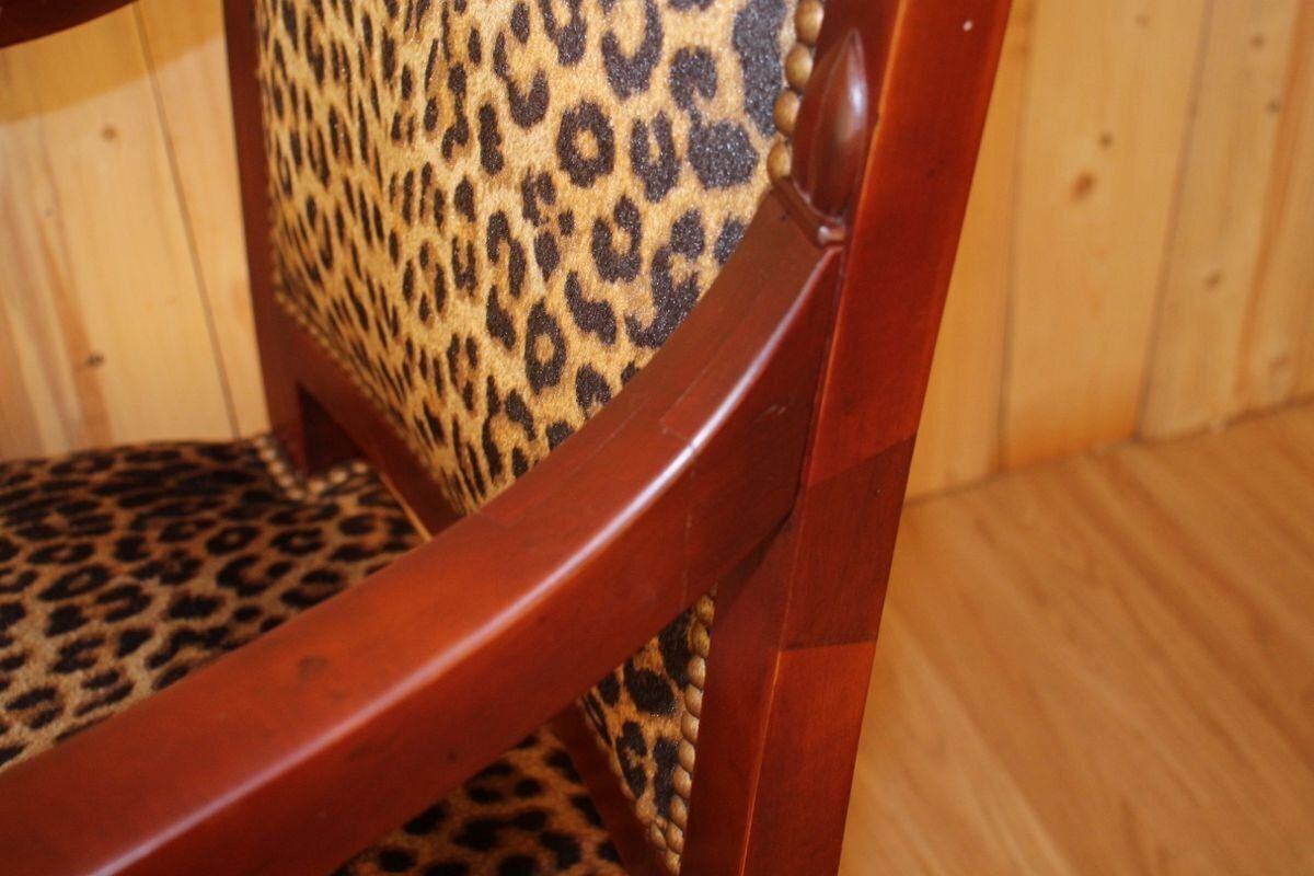 Mahogany Empire Style Armchair photo vinterior