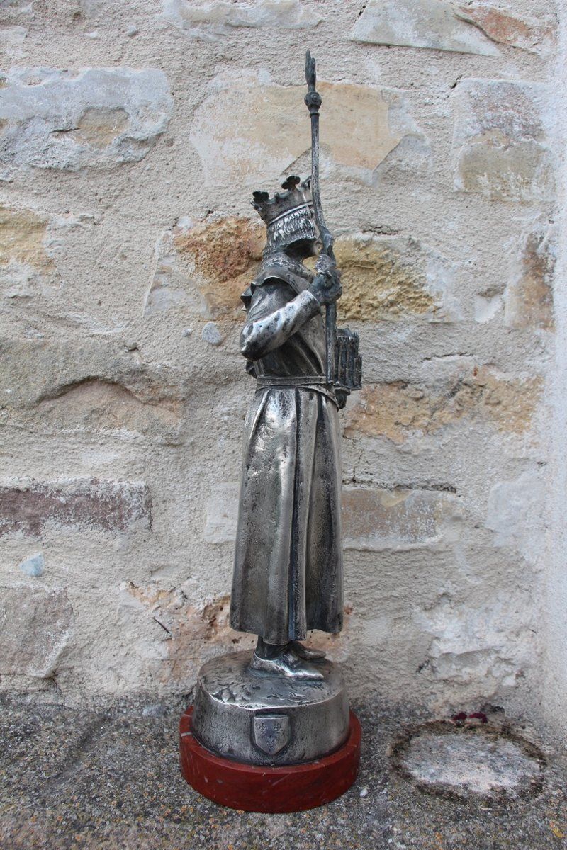 Art Emmanuel Fremiet, Saint Louis, 1800s, Bronze photo