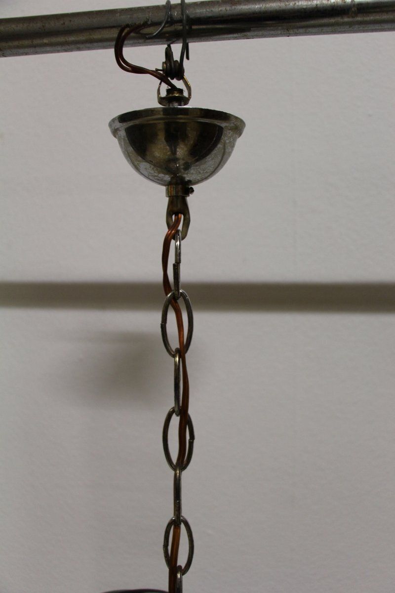 Mid Century Chandelier By Max Ingrand For Fontana Arte photo for sale