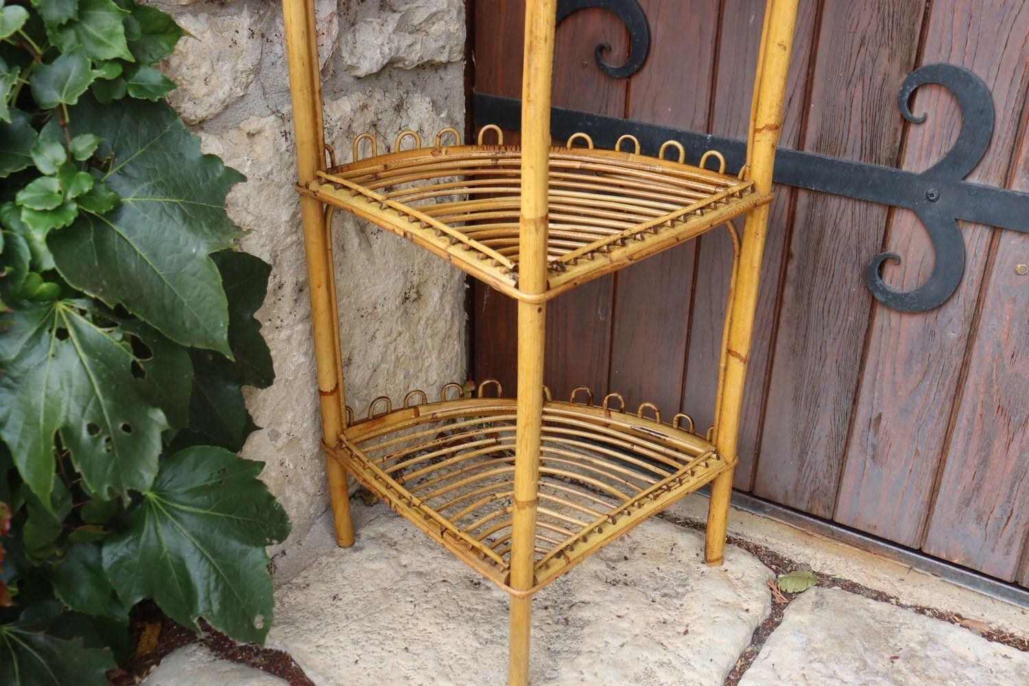 photo furniture Italian Corner Shelf By Franco Albini, 1960s