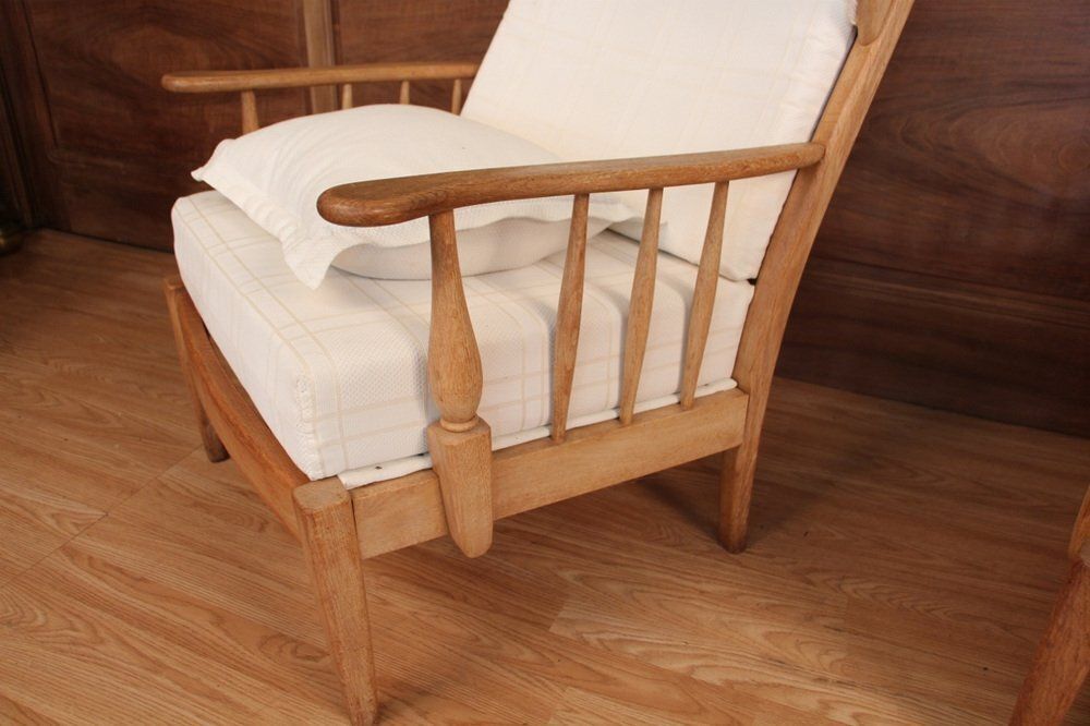 Set Of Vintage Chairs In Faded Oak, 1950s photo furniture
