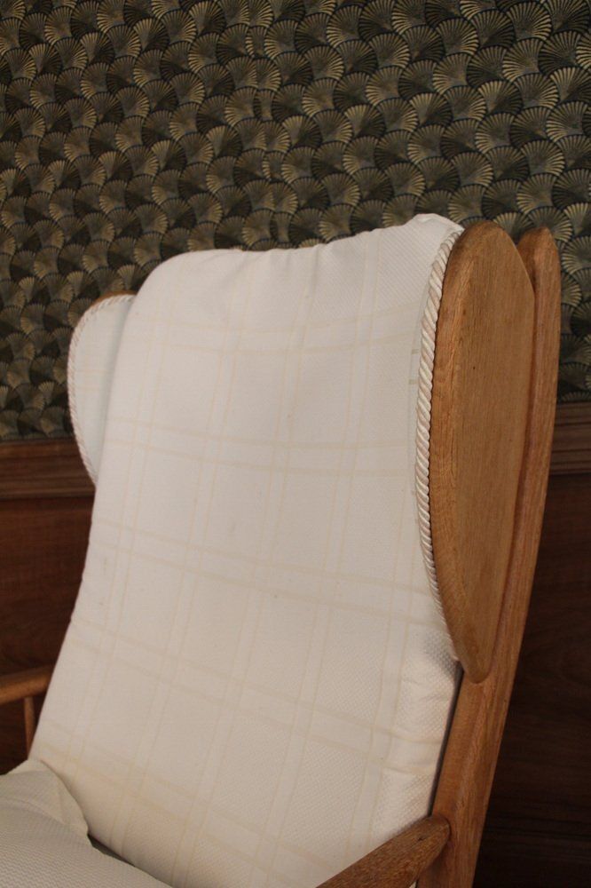 Set Of Vintage Chairs In Faded Oak, 1950s photo buy