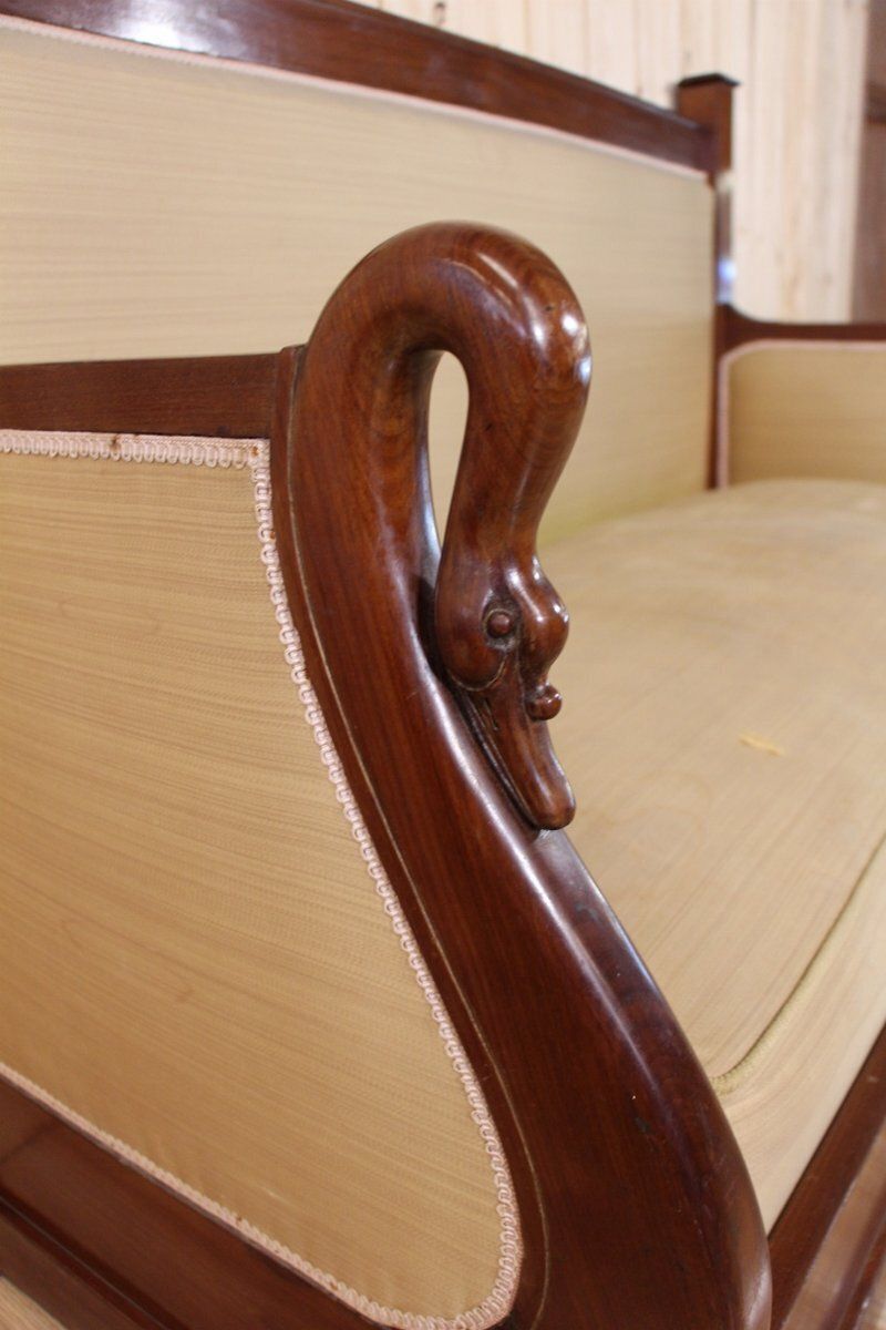 Turkish Restoration Swan Neck Sofa photo buy