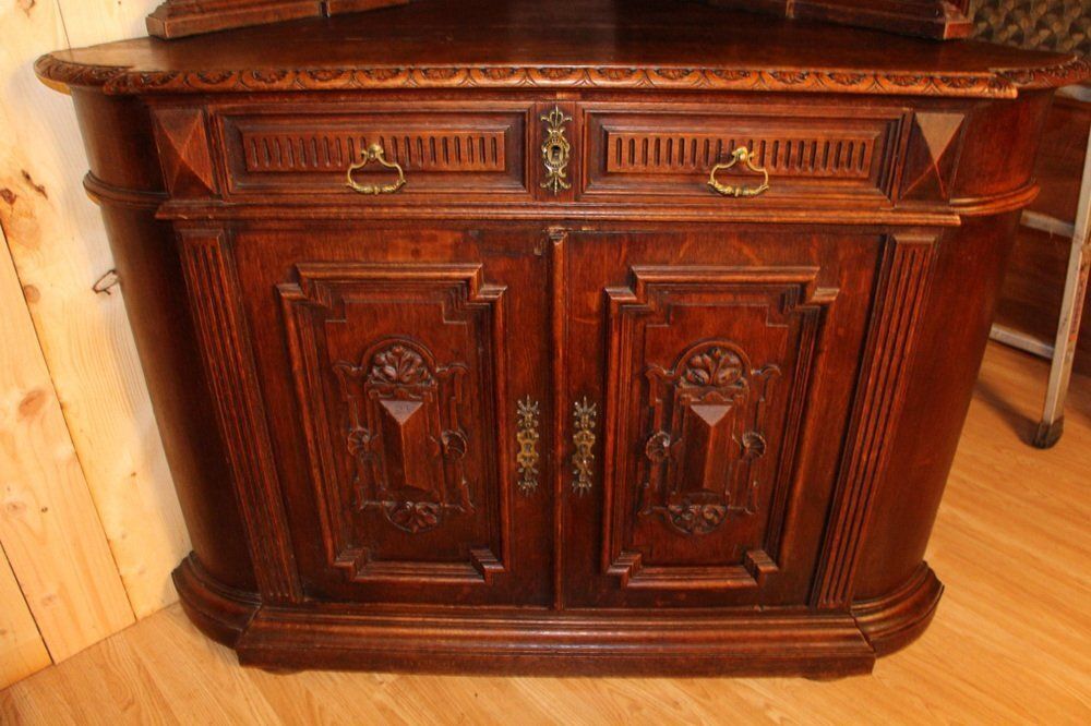 Large Corners Of Castle Cabinets, Set Of 2 photo vinterior