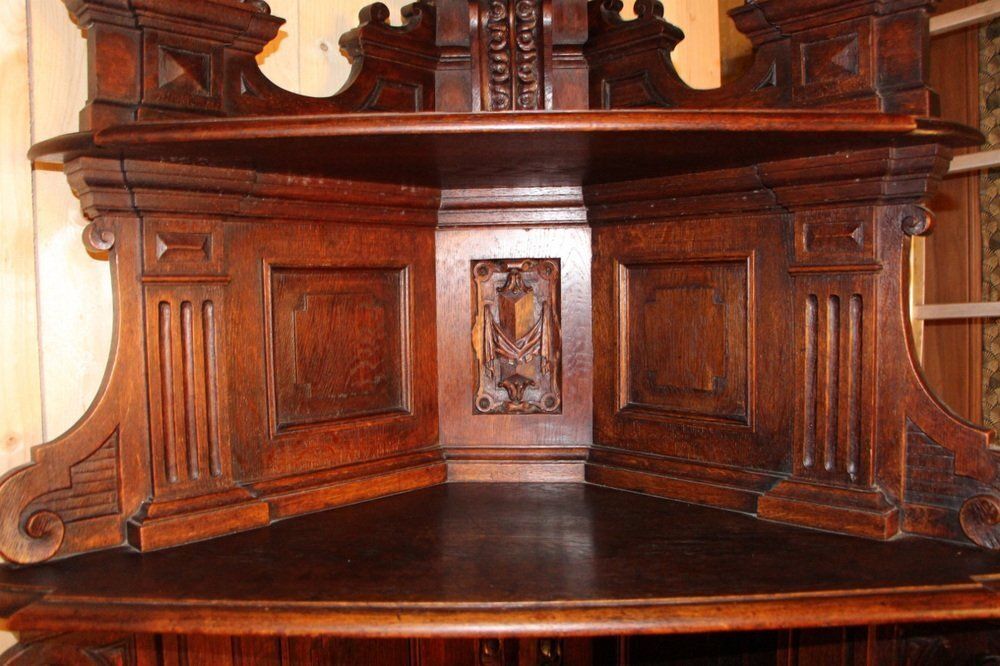 photo furniture Large Corners Of Castle Cabinets, Set Of 2