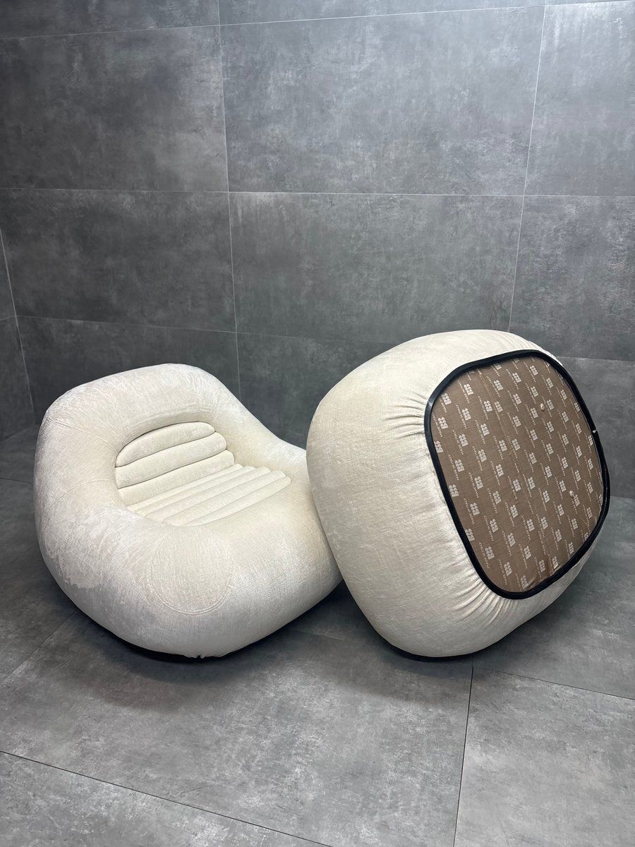 Set Of Carrera Armchairs By De Pas, Lomazzi And Durbino, 1960s photo Furniture