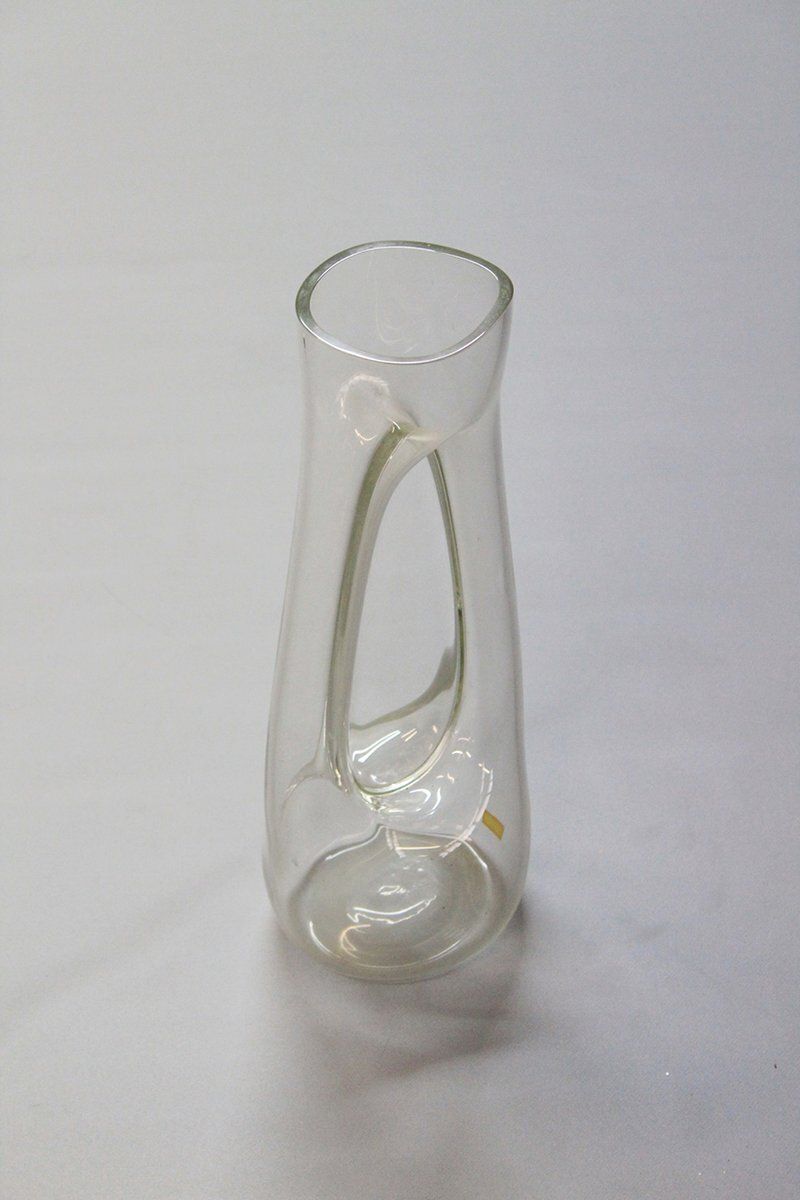 Blown Glass Vase By Toni Zuccheri For Ve Art,1970s photo vintage