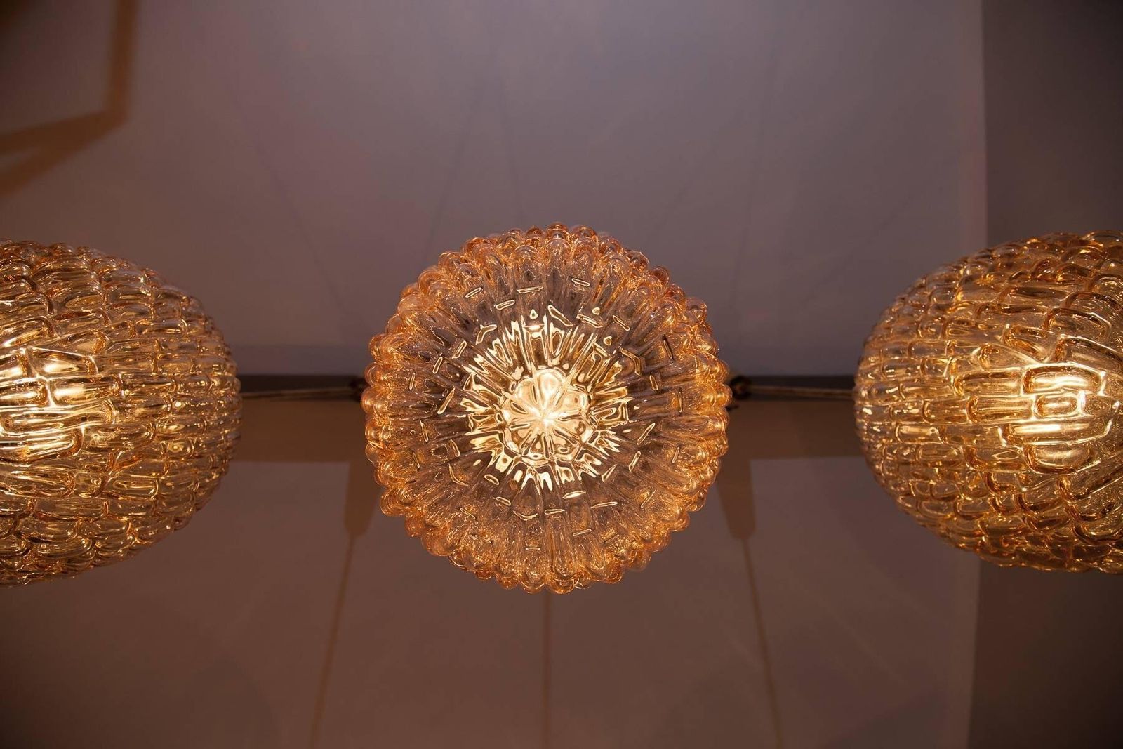 Ceiling Lamps By Rupert Nikoll, 1950s, Set Of 3 photo Lighting