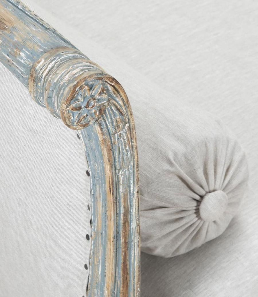 Late 19th Century Swedish Period Gustavian Day Bed photo Furniture