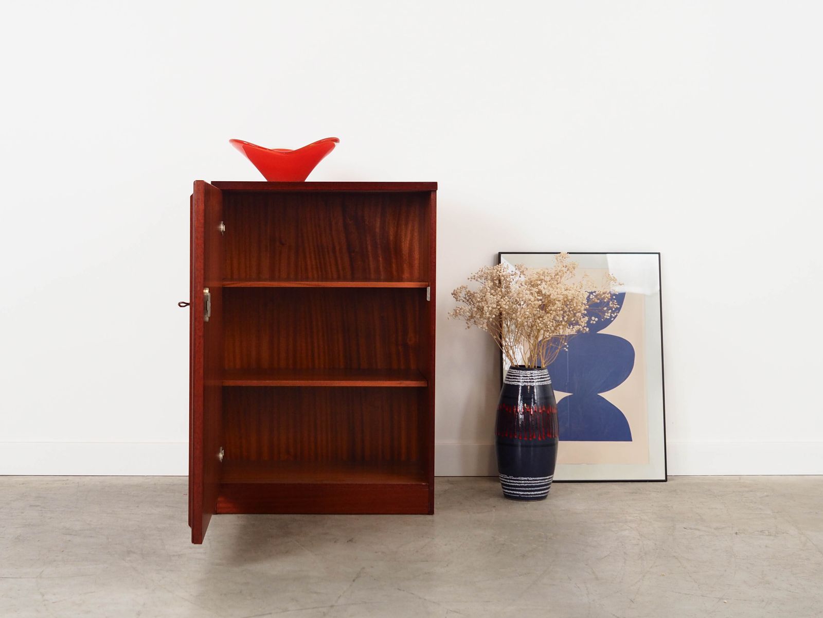 Mahogany Cabinet, Danish Design, 1980s, Production: Denmark photo for sale