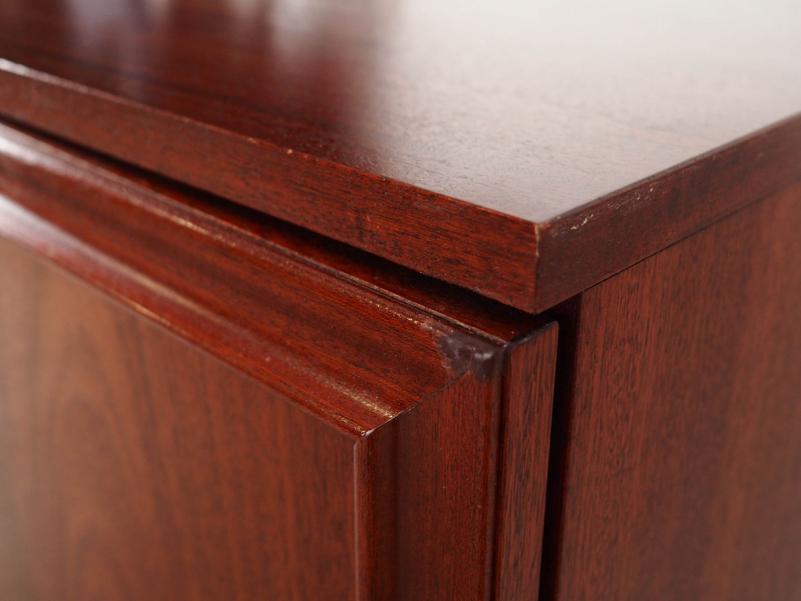Mahogany Cabinet, Danish Design, 1980s, Production: Denmark photo buy