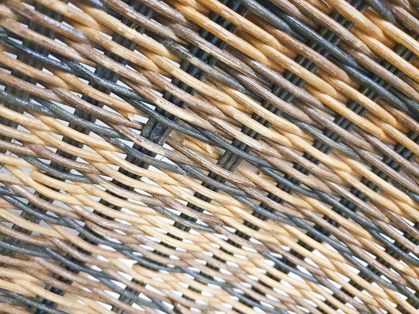 photo for sale Set Of Four Rattan S Chairs In The Style Of Verner Panton