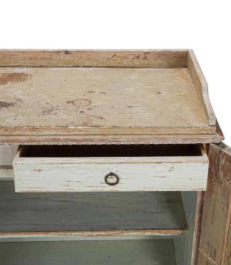 18th Century Swedish Period Buffet Scraped To Original Paint photo buy