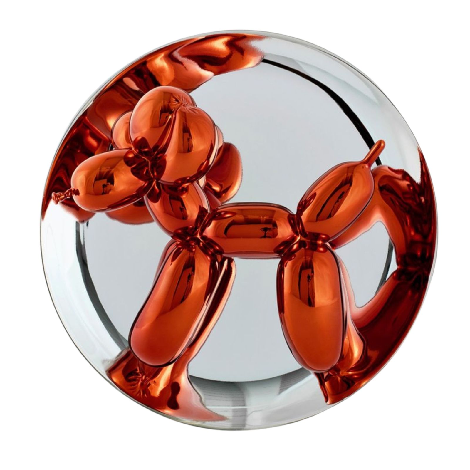 Jeff Koons Balloon Dogs Presentation Set (Magenta, Yellow And Orange) photo Art