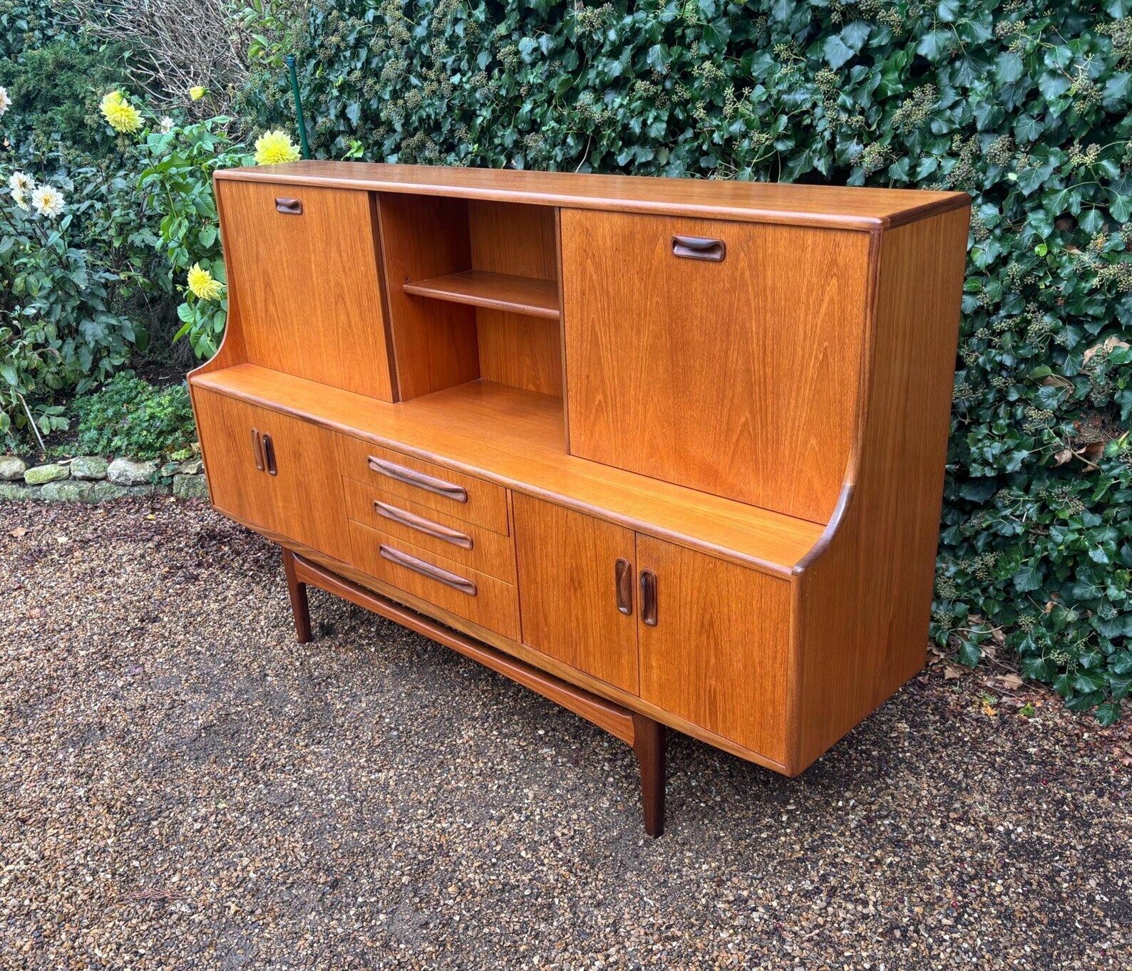 Vintage G Plan Fresco Mid Century Highboard photo Furniture