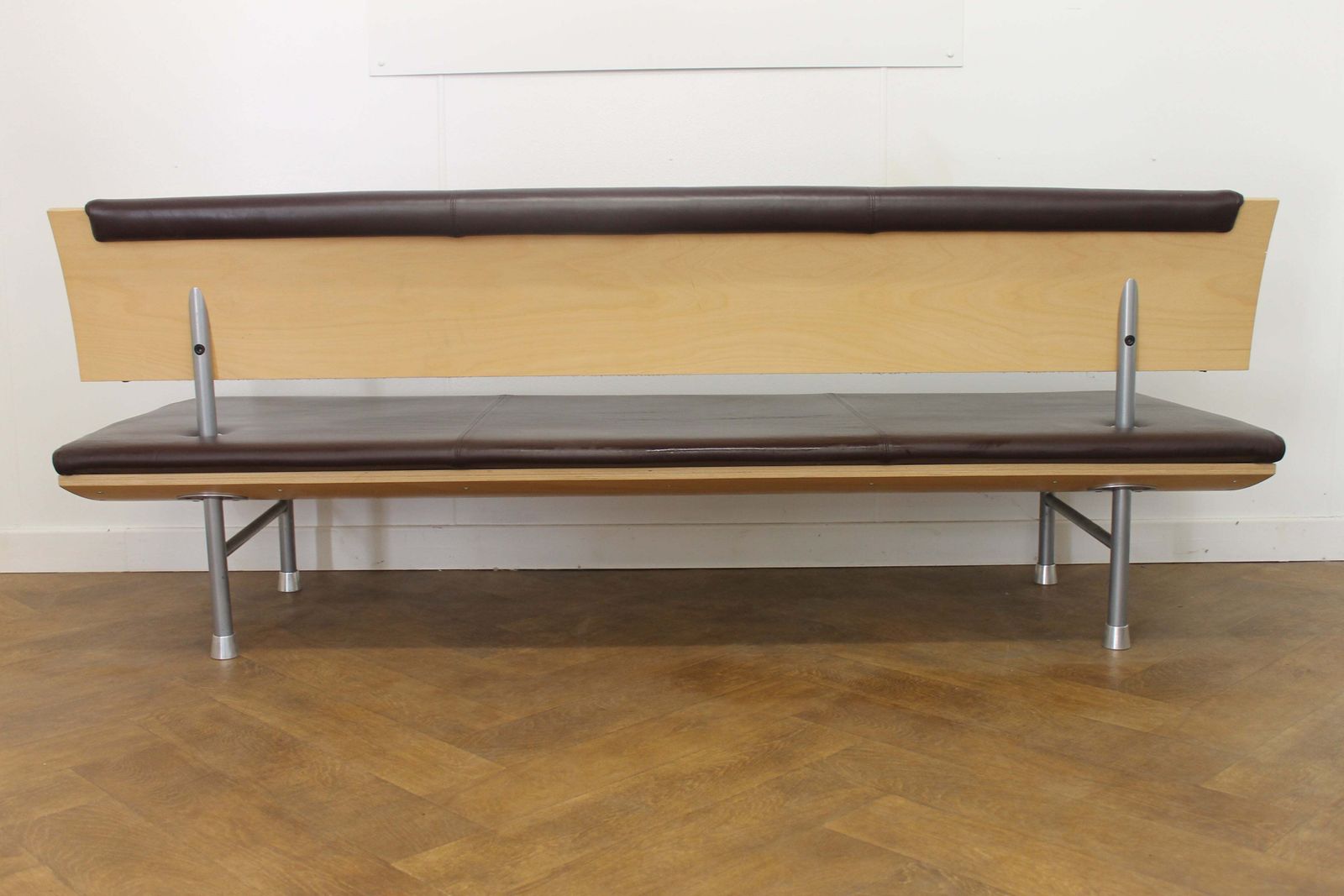 Used Boss Designs Leather Reception Seating photo for sale