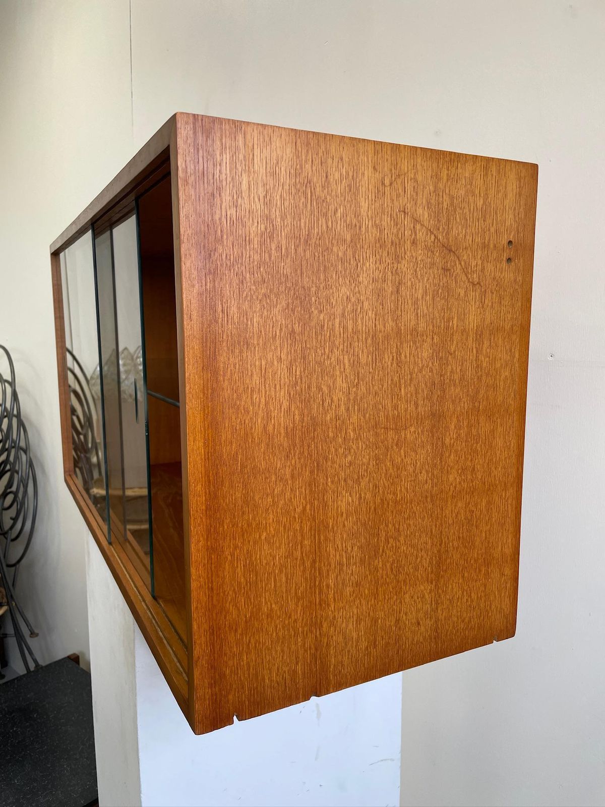 Glass Sliding Doors Large 89cm Staples Ladderax Cabinet & 2 Bars (02a) photo Furniture