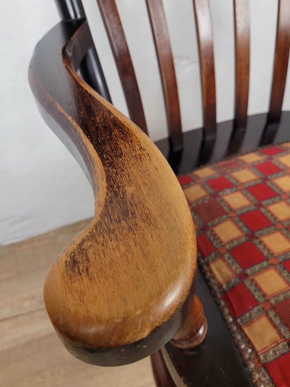 Victorian Windsor Armchair Yorkshire Elm Beech Highback 19thc photo vinterior