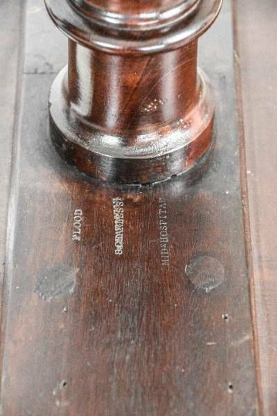 Regency Mahogany Side Table Stamped To Underside "Flood 8 Charles St. Middlesex Hospital" photo 895.0
