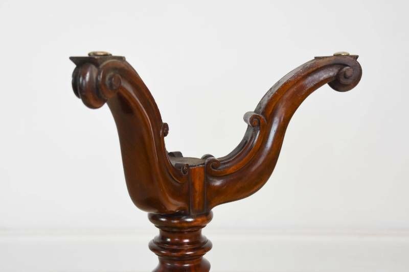 Regency Mahogany Side Table Stamped To Underside "Flood 8 Charles St. Middlesex Hospital" photo vintage