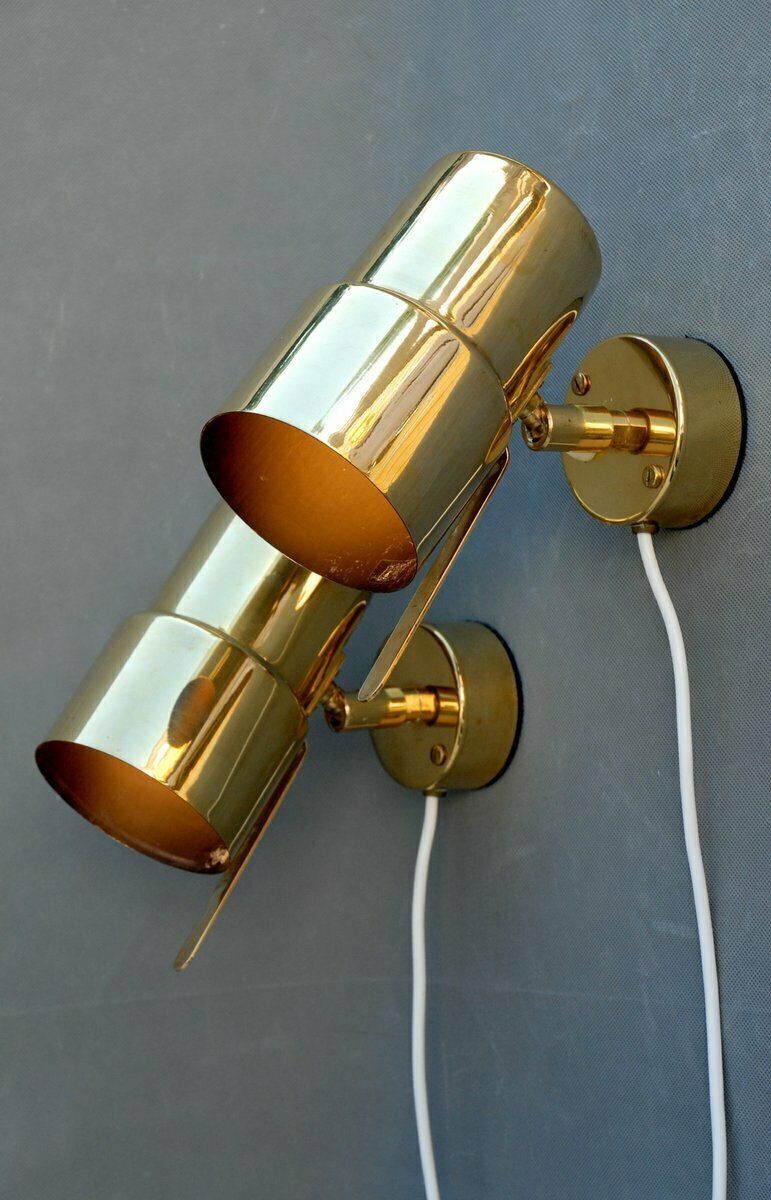 Model V324 Wall Lamps By Hans Agne Jakobsson For Hans Agne Jakobsson Ab Markaryd, 1960s, Set Of 2. (2 Sets Are Available) photo for sale