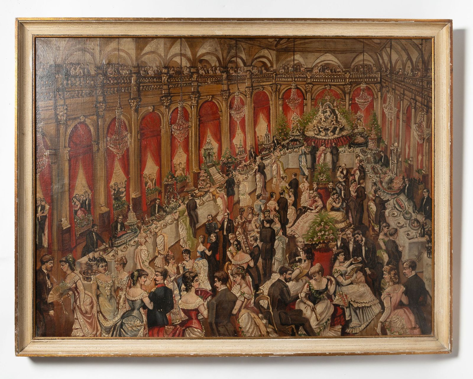 19th Century Oil On Canvas, 1800s