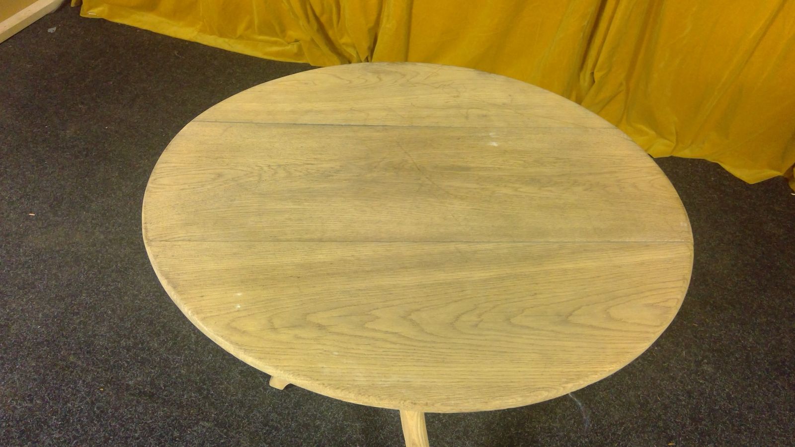 Georgian Oak Tripod Base Tavern Table In A Natural Finish photo for sale