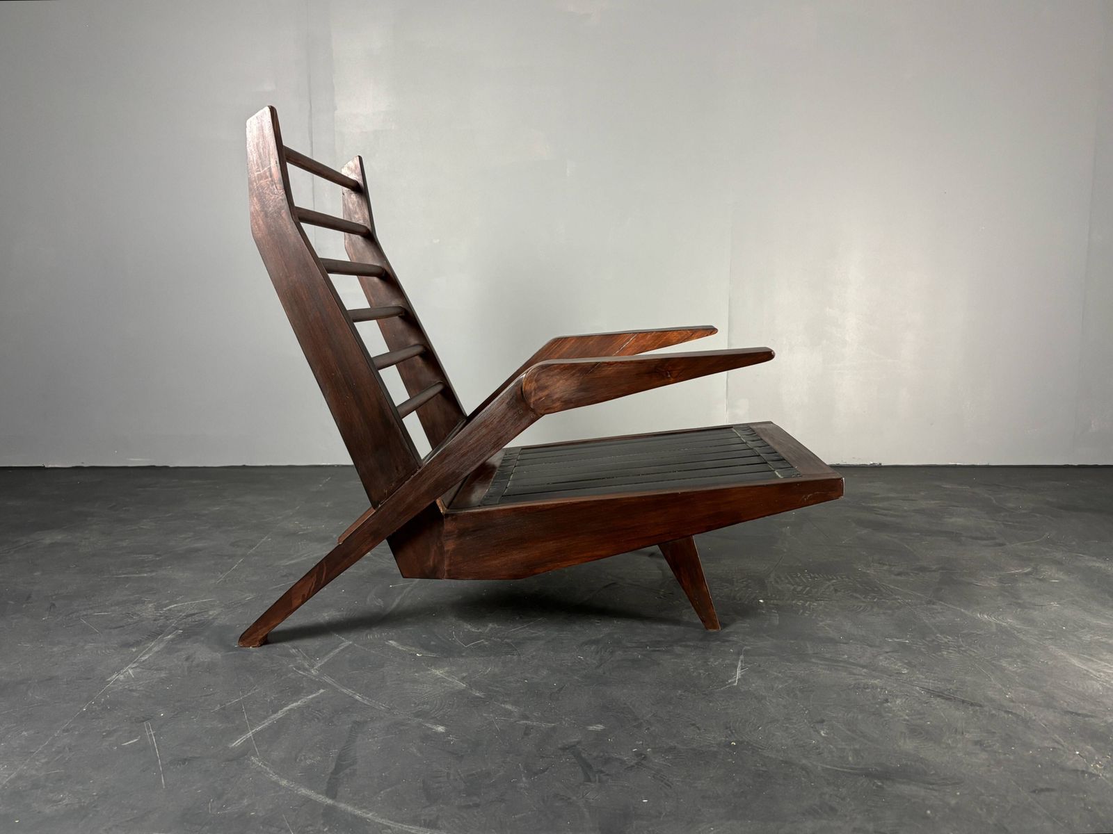 photo furniture Midcentury Brazilian Modernist Lounge Easy Chair By Acacia Gil Borsoi,1950s