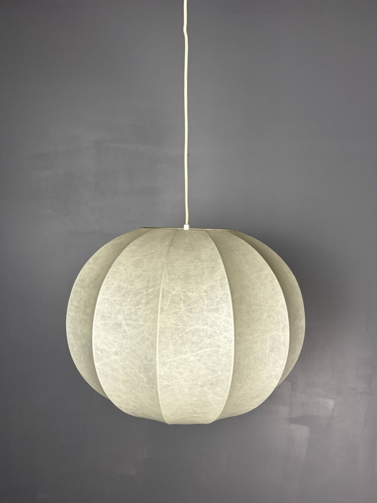 Page 1 Of 22 Midcentury Space Age Cocoon Hanging Pendant Ceiling Lamp, 1960s photo for sale