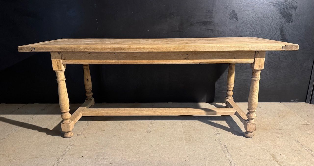 Oak Farmhouse Dining Table